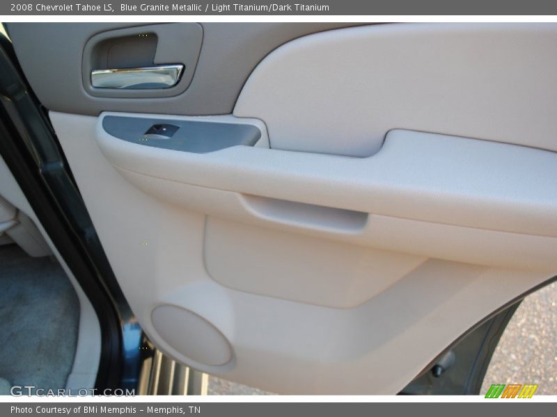 Blue Granite Metallic / Light Titanium/Dark Titanium 2008 Chevrolet Tahoe LS