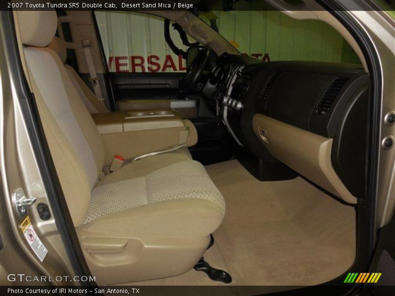 Desert Sand Mica / Beige 2007 Toyota Tundra SR5 Double Cab