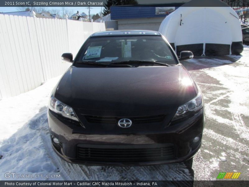 Sizziling Crimson Mica / Dark Charcoal 2011 Scion tC