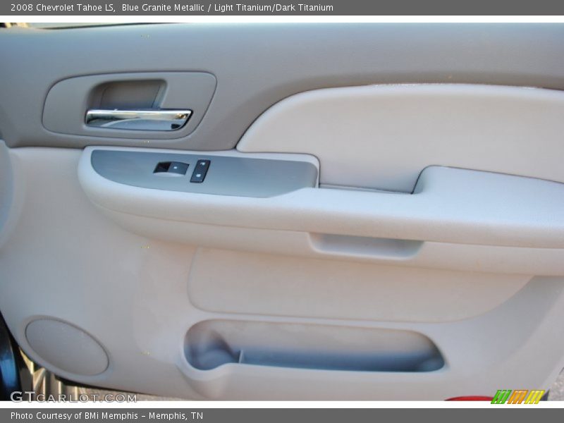 Blue Granite Metallic / Light Titanium/Dark Titanium 2008 Chevrolet Tahoe LS