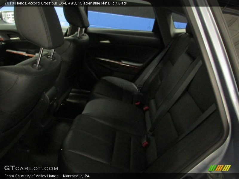 Glacier Blue Metallic / Black 2010 Honda Accord Crosstour EX-L 4WD