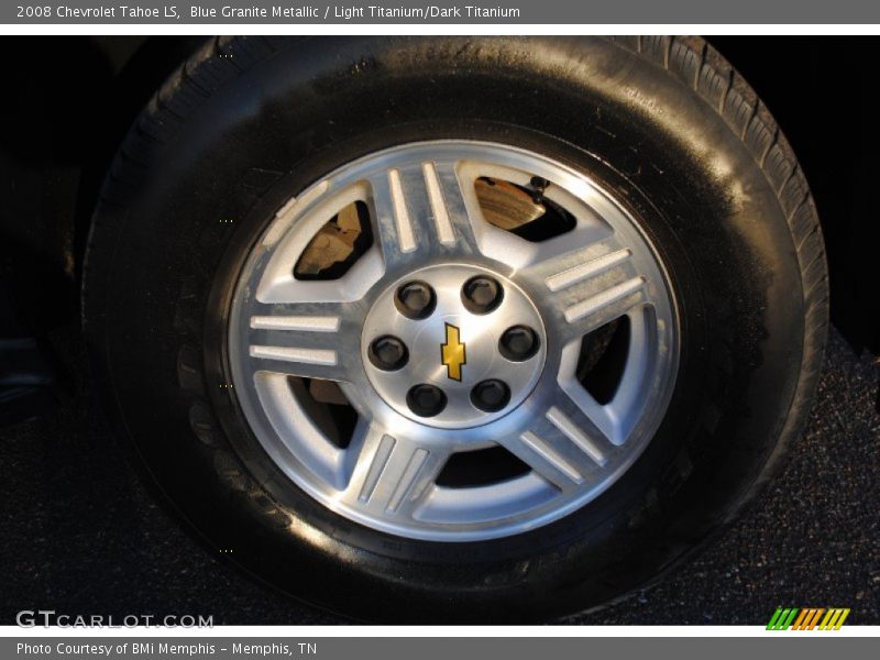 Blue Granite Metallic / Light Titanium/Dark Titanium 2008 Chevrolet Tahoe LS