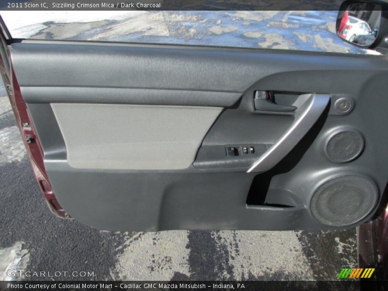 Sizziling Crimson Mica / Dark Charcoal 2011 Scion tC