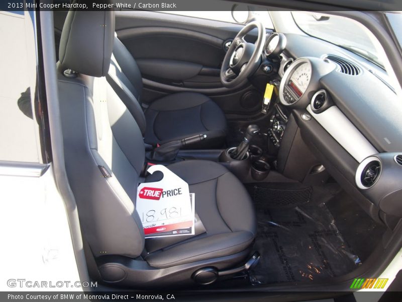 Pepper White / Carbon Black 2013 Mini Cooper Hardtop