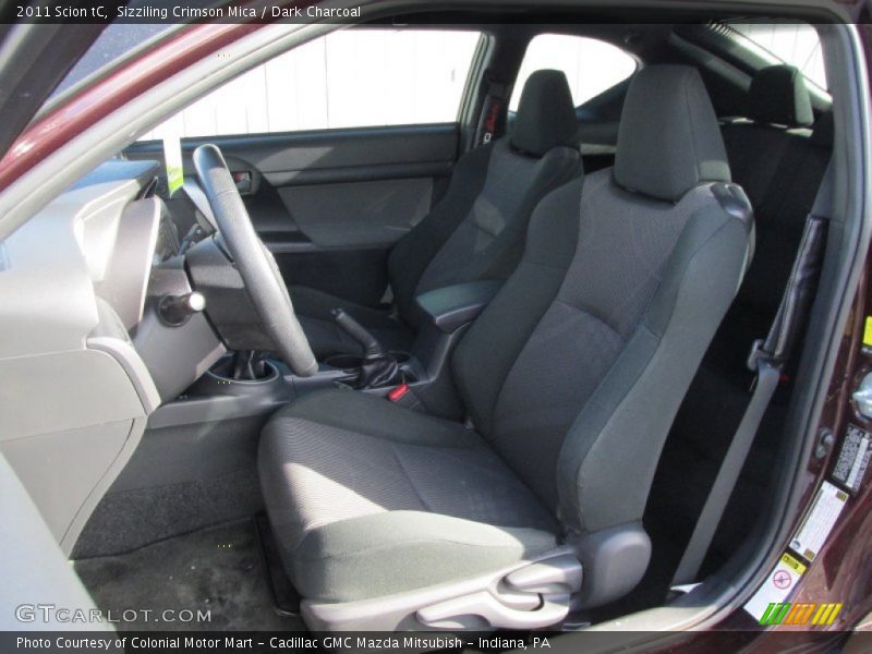 Sizziling Crimson Mica / Dark Charcoal 2011 Scion tC