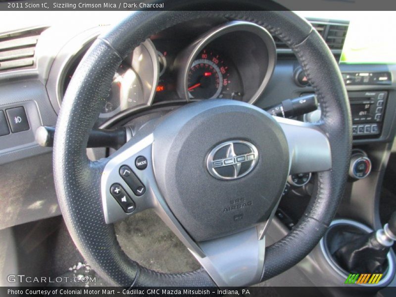 Sizziling Crimson Mica / Dark Charcoal 2011 Scion tC