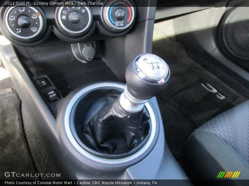 Sizziling Crimson Mica / Dark Charcoal 2011 Scion tC