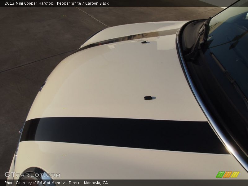 Pepper White / Carbon Black 2013 Mini Cooper Hardtop