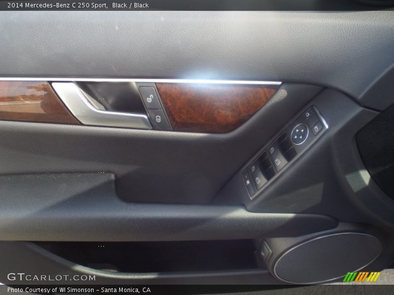 Black / Black 2014 Mercedes-Benz C 250 Sport