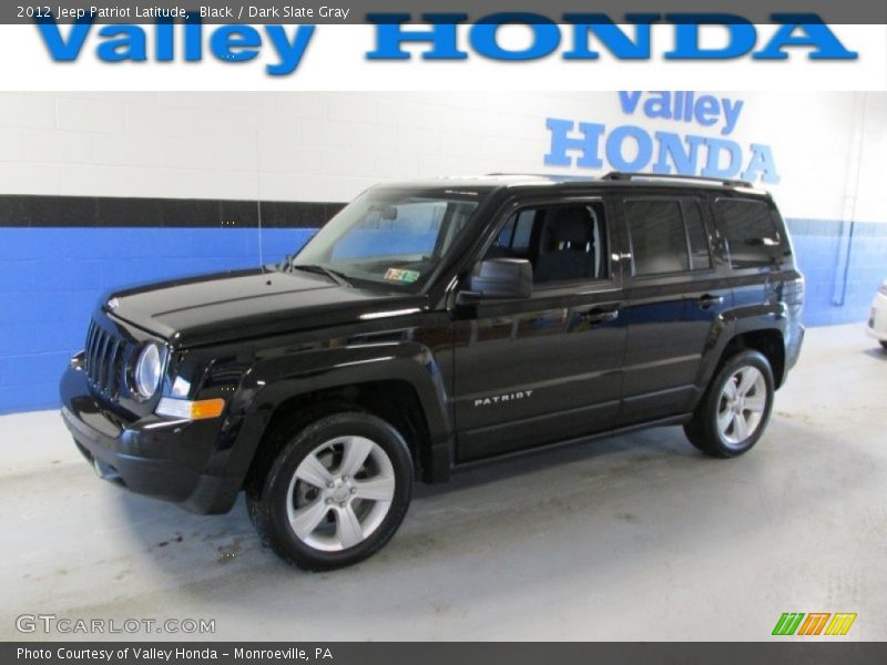 Black / Dark Slate Gray 2012 Jeep Patriot Latitude