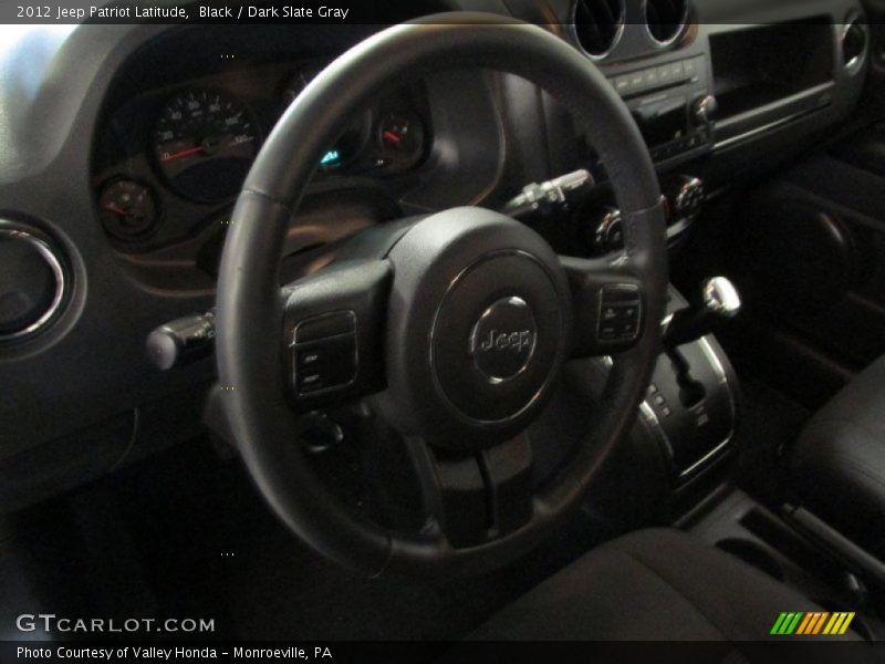 Black / Dark Slate Gray 2012 Jeep Patriot Latitude
