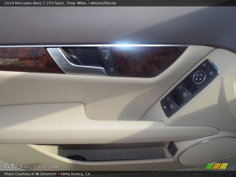 Polar White / Almond/Mocha 2014 Mercedes-Benz C 250 Sport