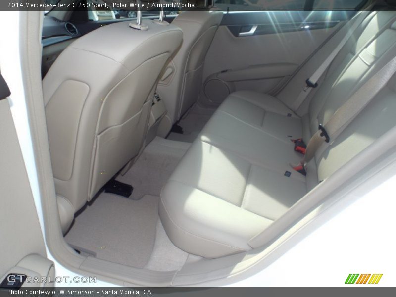 Polar White / Almond/Mocha 2014 Mercedes-Benz C 250 Sport
