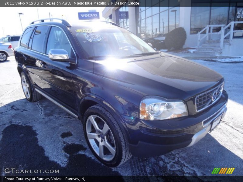Magic Blue Metallic / R Design Calcite 2011 Volvo XC90 3.2 R-Design AWD