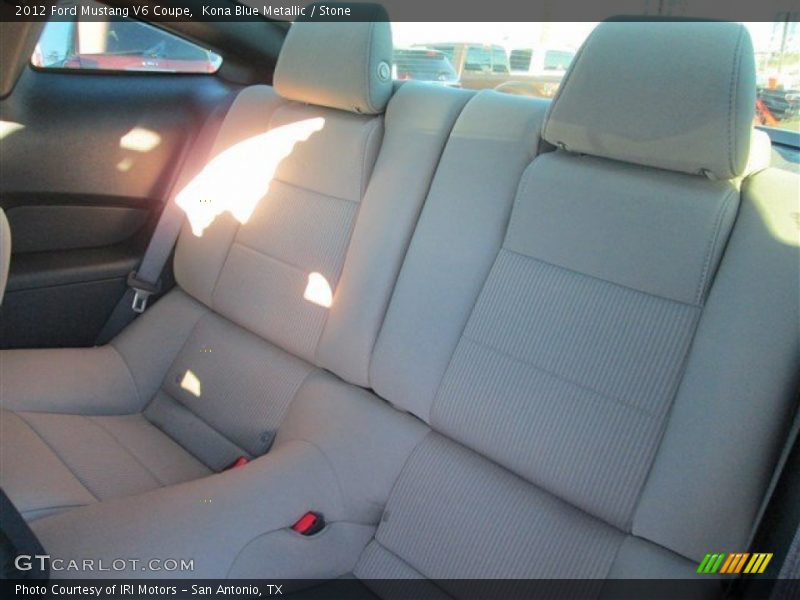Kona Blue Metallic / Stone 2012 Ford Mustang V6 Coupe