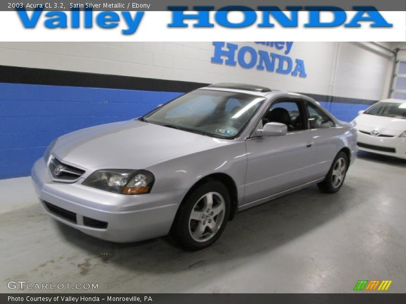 Satin Silver Metallic / Ebony 2003 Acura CL 3.2