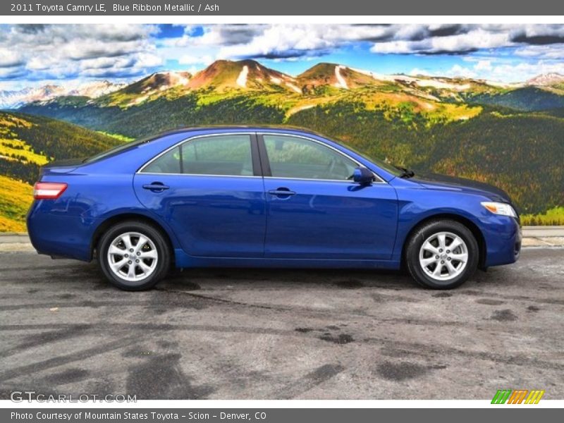 Blue Ribbon Metallic / Ash 2011 Toyota Camry LE