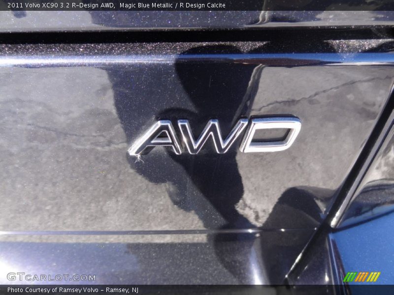 Magic Blue Metallic / R Design Calcite 2011 Volvo XC90 3.2 R-Design AWD