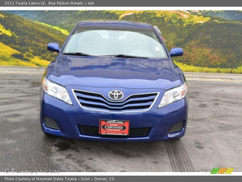 Blue Ribbon Metallic / Ash 2011 Toyota Camry LE