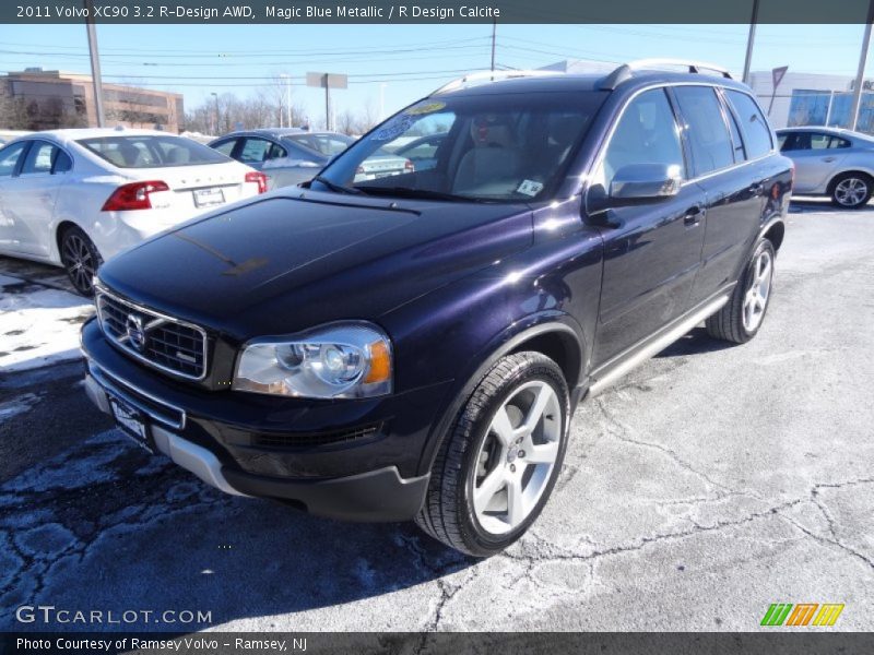 Magic Blue Metallic / R Design Calcite 2011 Volvo XC90 3.2 R-Design AWD