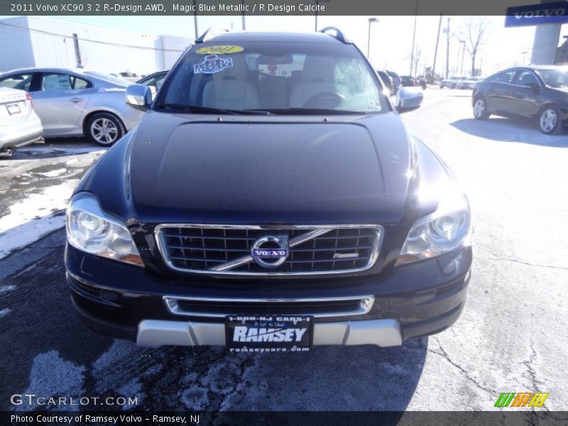 Magic Blue Metallic / R Design Calcite 2011 Volvo XC90 3.2 R-Design AWD