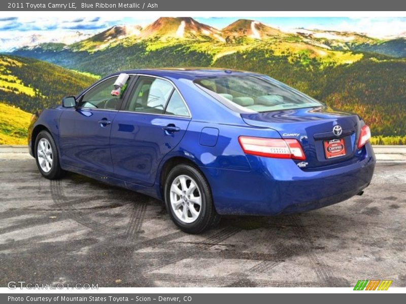 Blue Ribbon Metallic / Ash 2011 Toyota Camry LE