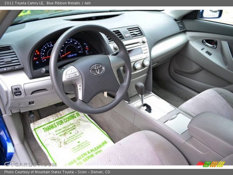 Blue Ribbon Metallic / Ash 2011 Toyota Camry LE