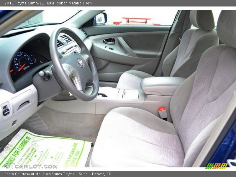 Blue Ribbon Metallic / Ash 2011 Toyota Camry LE