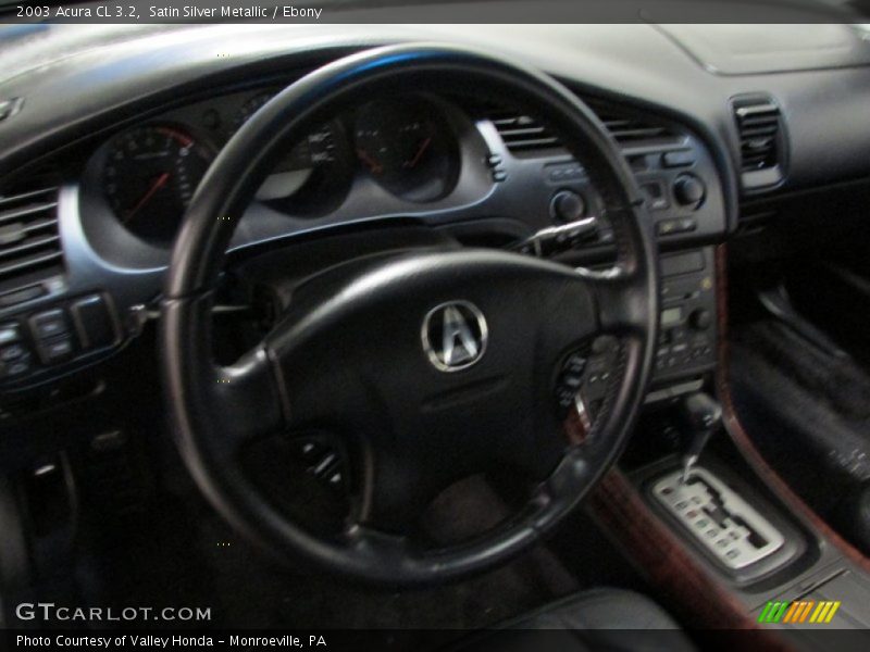 Satin Silver Metallic / Ebony 2003 Acura CL 3.2