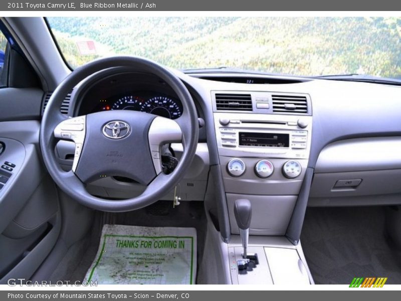 Blue Ribbon Metallic / Ash 2011 Toyota Camry LE