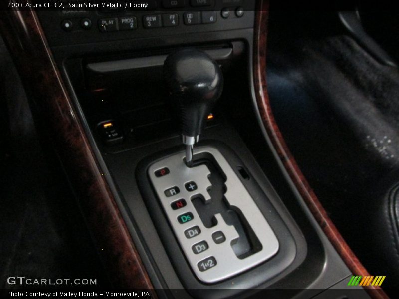 Satin Silver Metallic / Ebony 2003 Acura CL 3.2