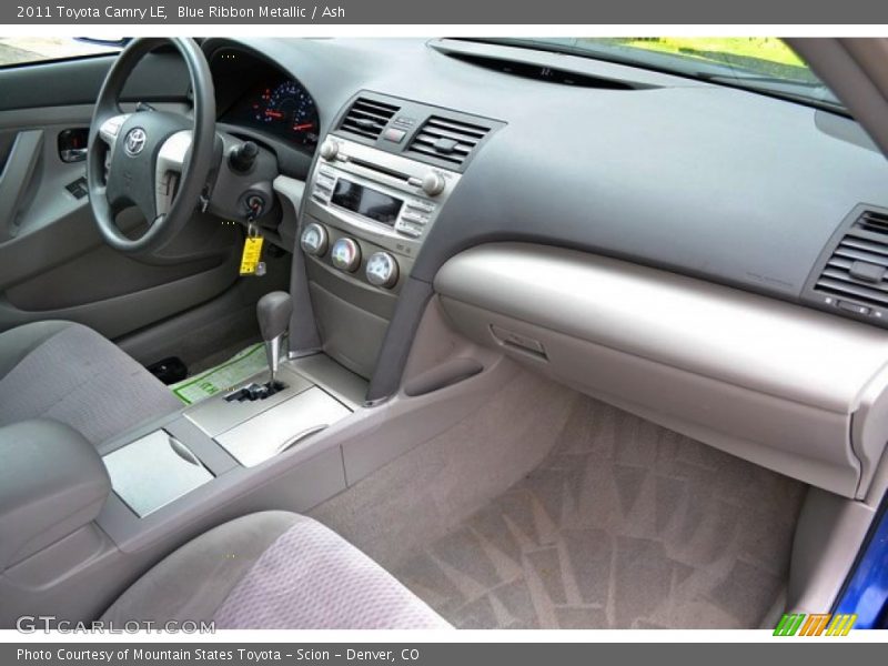 Blue Ribbon Metallic / Ash 2011 Toyota Camry LE