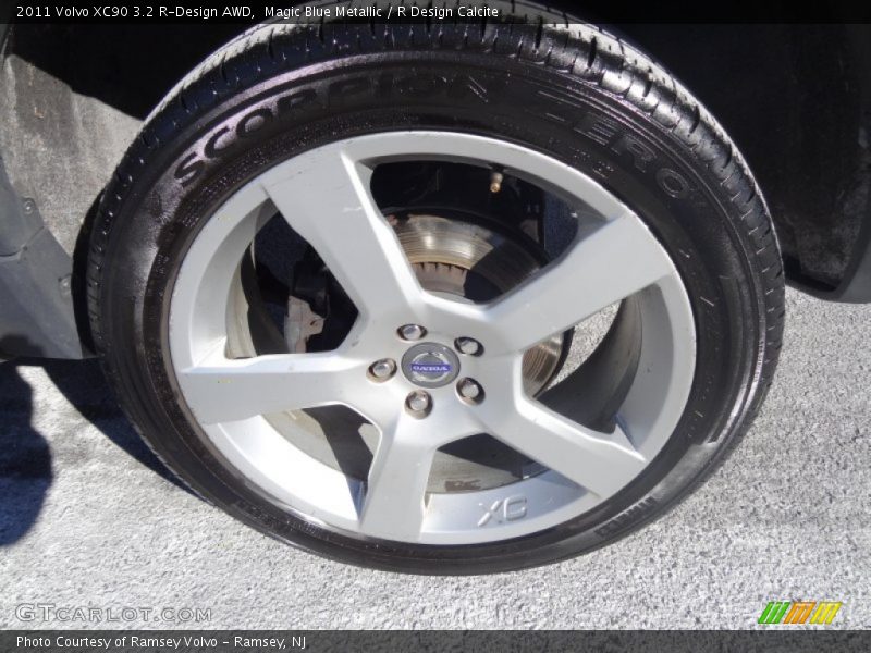 Magic Blue Metallic / R Design Calcite 2011 Volvo XC90 3.2 R-Design AWD