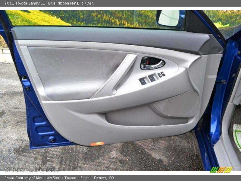 Blue Ribbon Metallic / Ash 2011 Toyota Camry LE