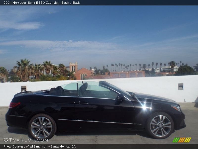 Black / Black 2014 Mercedes-Benz E 350 Cabriolet