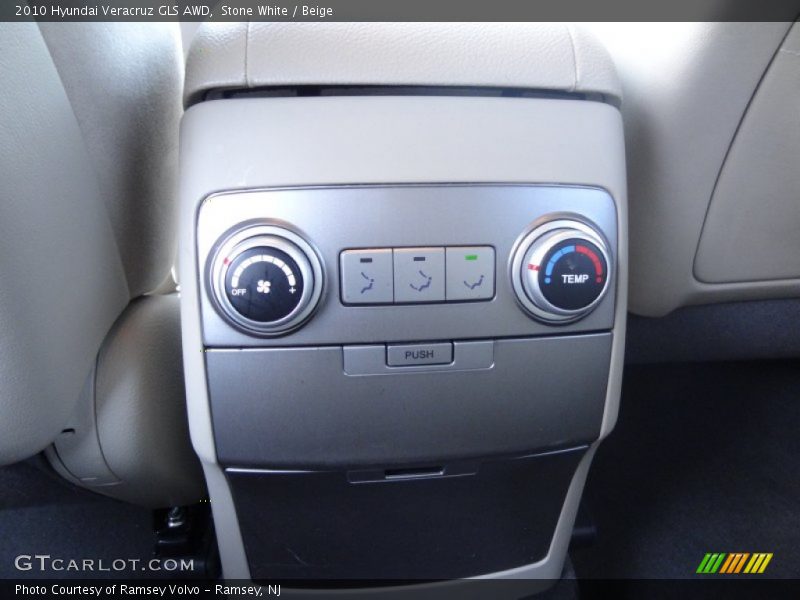 Stone White / Beige 2010 Hyundai Veracruz GLS AWD