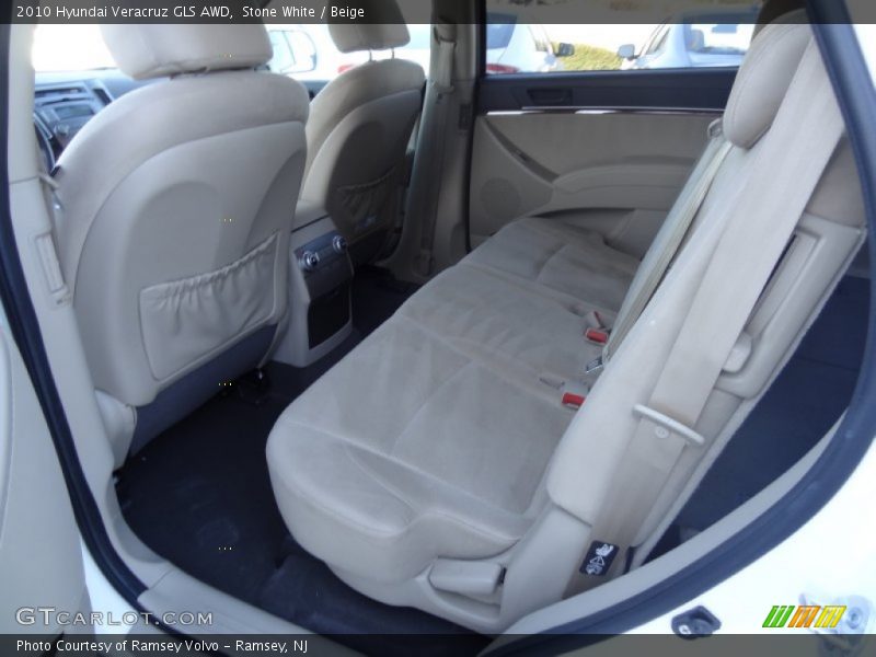 Stone White / Beige 2010 Hyundai Veracruz GLS AWD
