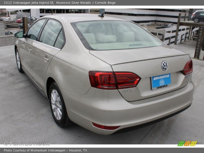 Moonrock Silver Metallic / Cornsilk Beige 2013 Volkswagen Jetta Hybrid SE