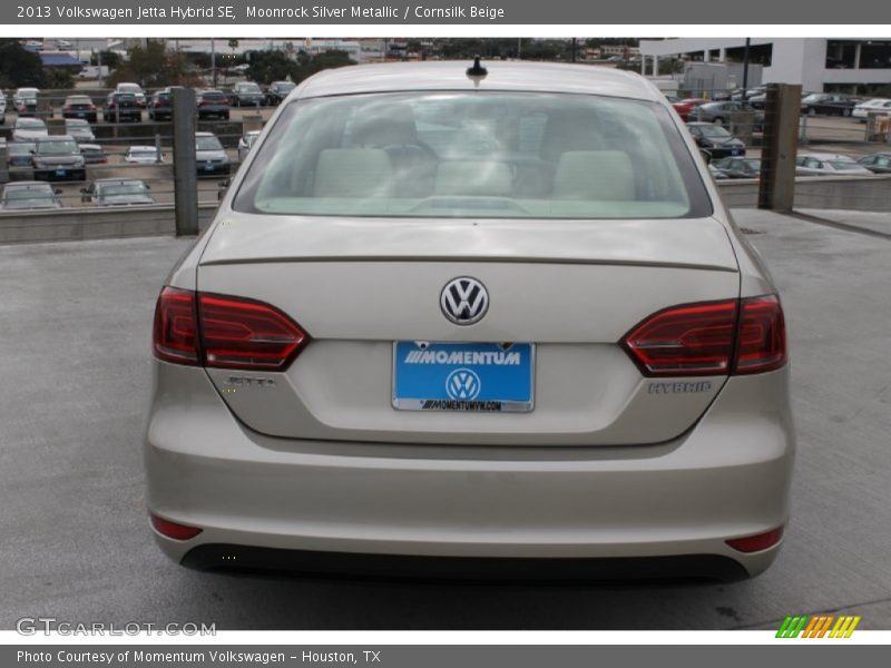 Moonrock Silver Metallic / Cornsilk Beige 2013 Volkswagen Jetta Hybrid SE