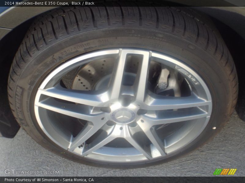 Black / Black 2014 Mercedes-Benz E 350 Coupe