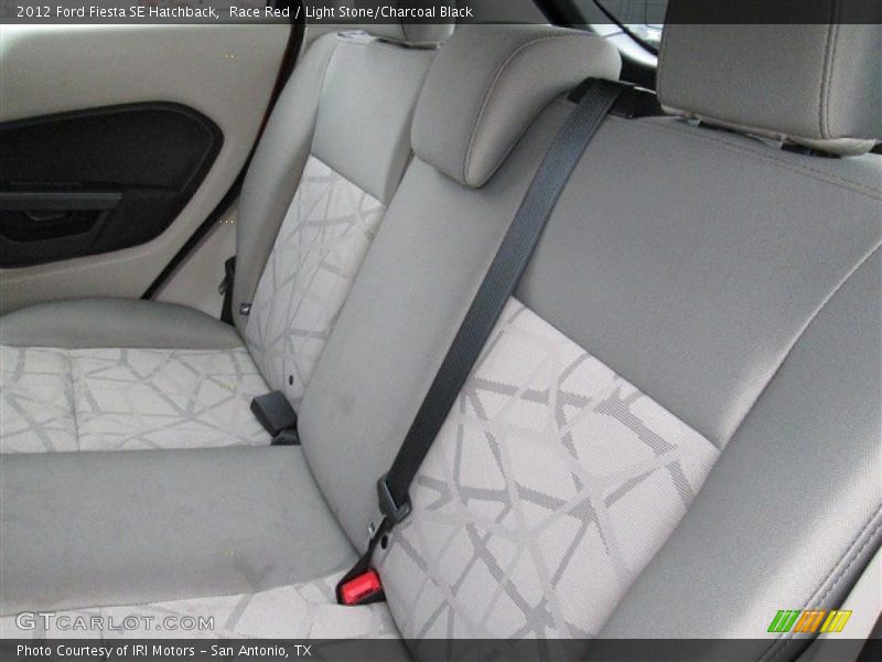 Race Red / Light Stone/Charcoal Black 2012 Ford Fiesta SE Hatchback