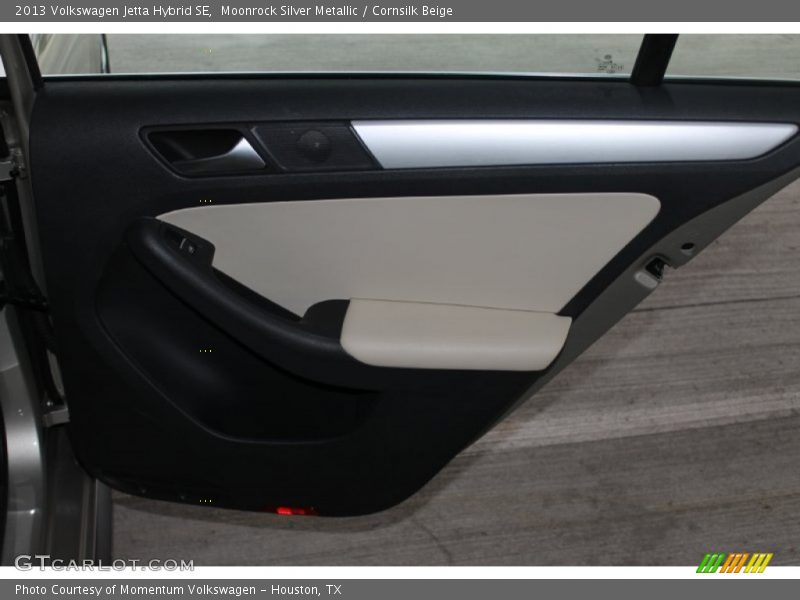 Moonrock Silver Metallic / Cornsilk Beige 2013 Volkswagen Jetta Hybrid SE