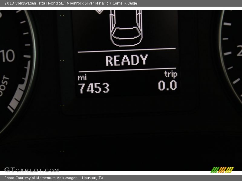 Moonrock Silver Metallic / Cornsilk Beige 2013 Volkswagen Jetta Hybrid SE
