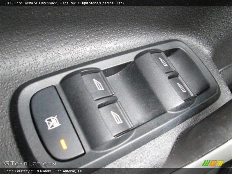Race Red / Light Stone/Charcoal Black 2012 Ford Fiesta SE Hatchback