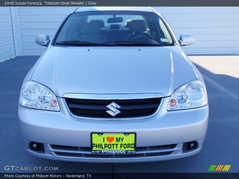 Titanium Silver Metallic / Grey 2008 Suzuki Forenza