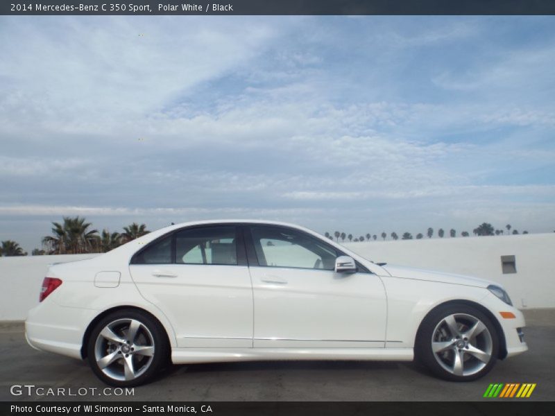 Polar White / Black 2014 Mercedes-Benz C 350 Sport