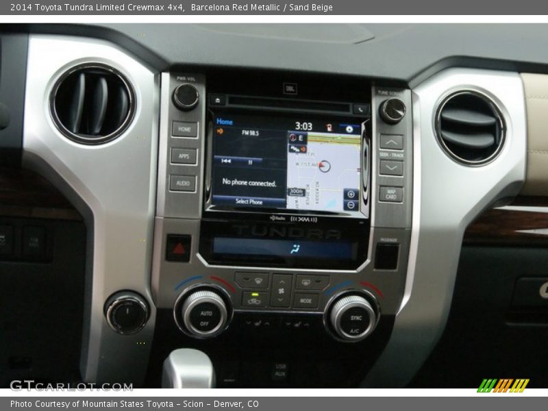 Barcelona Red Metallic / Sand Beige 2014 Toyota Tundra Limited Crewmax 4x4