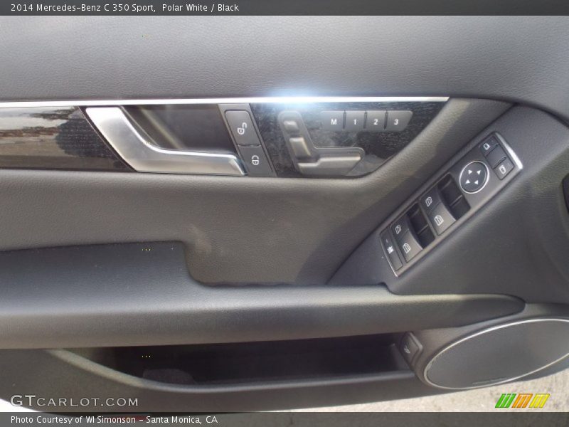 Polar White / Black 2014 Mercedes-Benz C 350 Sport