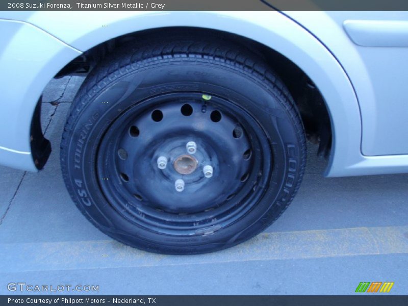 Titanium Silver Metallic / Grey 2008 Suzuki Forenza