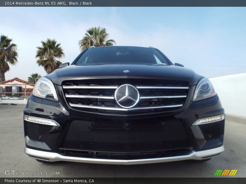 Black / Black 2014 Mercedes-Benz ML 63 AMG